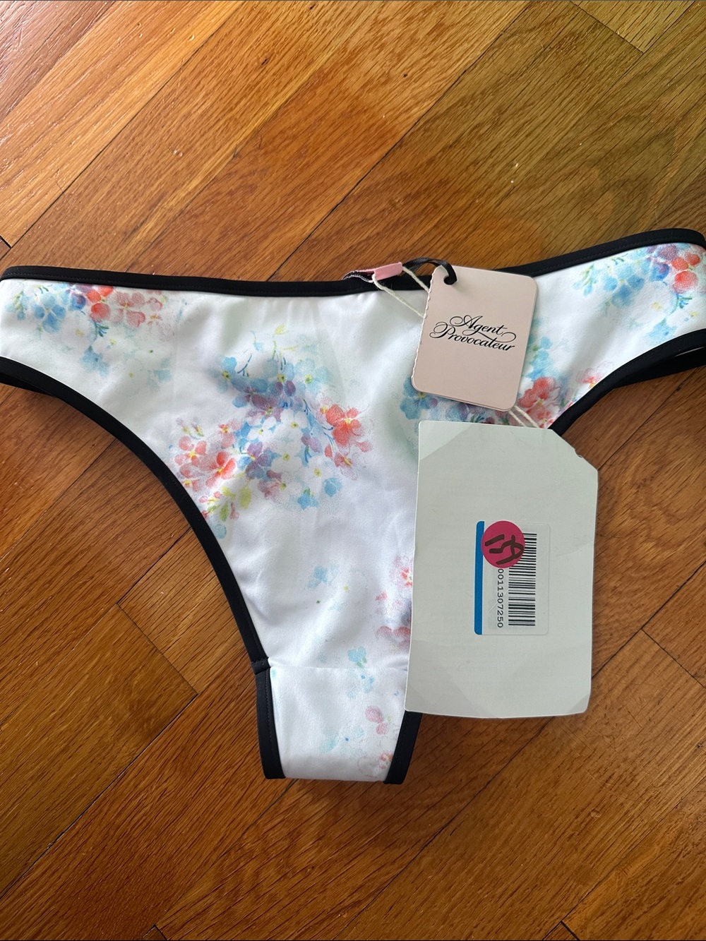 Agent provocateur Aimelyne Bikini bottom size 2, floral. BNWT - Picture 8 of 9